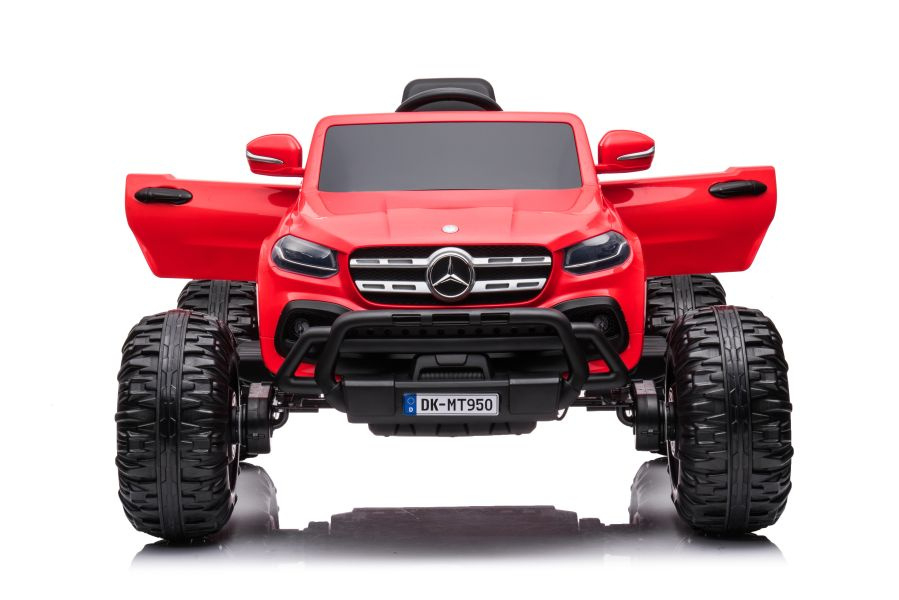 Mercedes X-Class Monster Truck, 4x4, scaun tapitat, roti moi,  rosu [7]