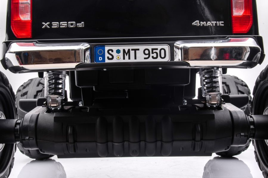 Mercedes X-Class Monster Truck, 4x4, scaun tapitat, roti moi, neagra [9]