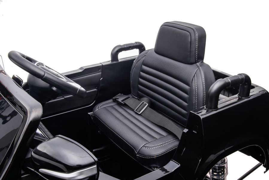 Mercedes X-Class Monster Truck, 4x4, scaun tapitat, roti moi, neagra [11]