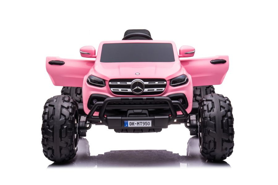 Mercedes X-Class Monster Truck, 4x4, scaun tapitat, roti moi, barbie pink [3]