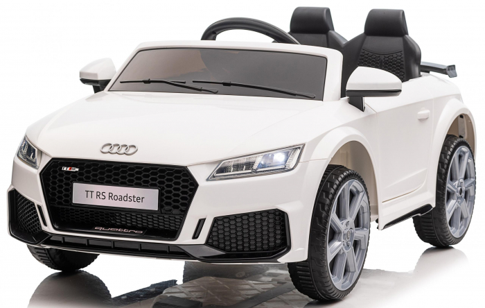 Masinuta pentru copii electrica Audi TT RS, alba [14]