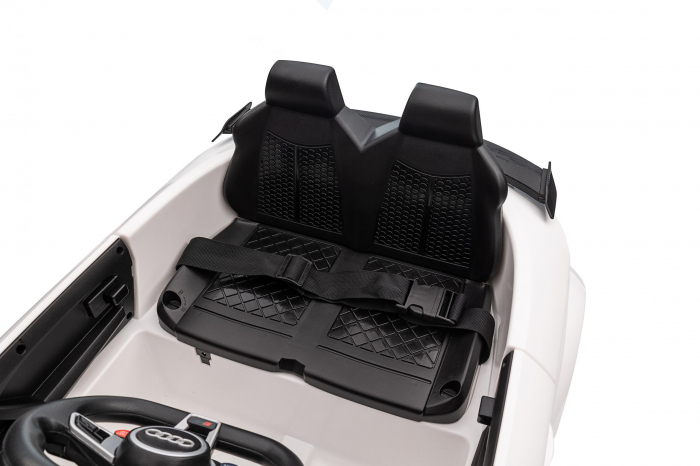 Masinuta pentru copii electrica Audi TT RS, alba [23]
