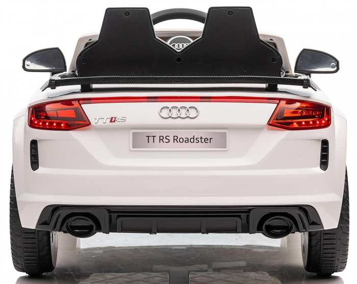 Masinuta pentru copii electrica Audi TT RS, alba [15]