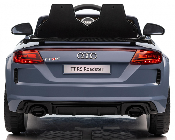 Masinuta pentru copii electrica Audi TT RS, albastra cenuisiu [20]