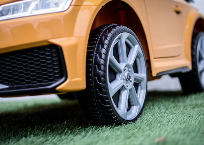 Audii TT RS galbena, masinuta electrica pentru copii [16]