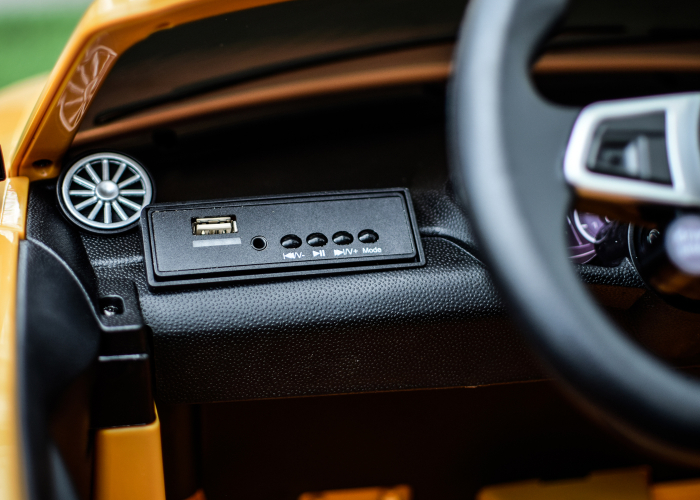Audii TT RS galbena, masinuta electrica pentru copii [17]