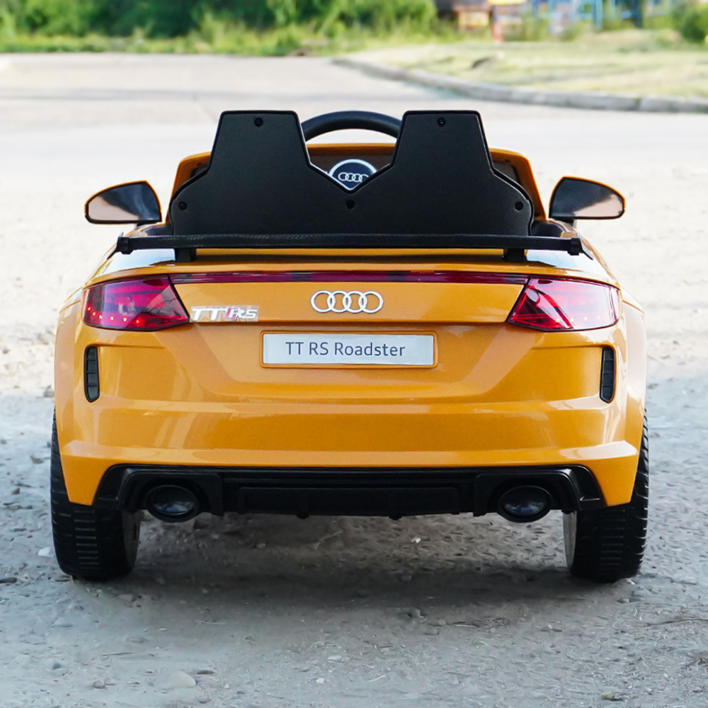 Audii TT RS galbena, masinuta electrica pentru copii [9]