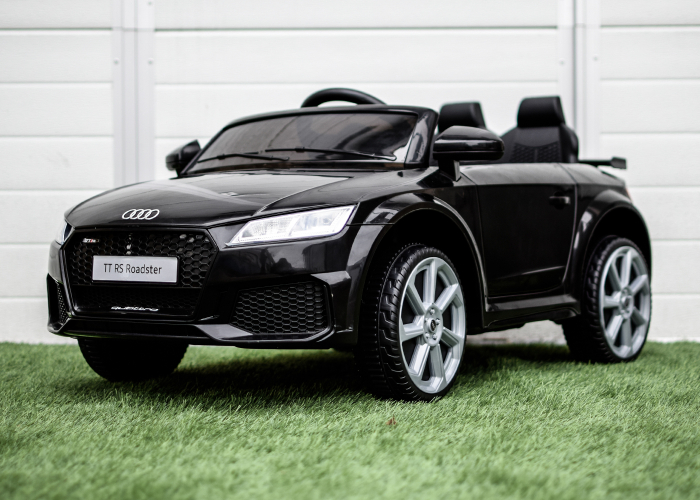 Masinuta electrica pentru copii Audi TT Negru, 2-4 ani [4]