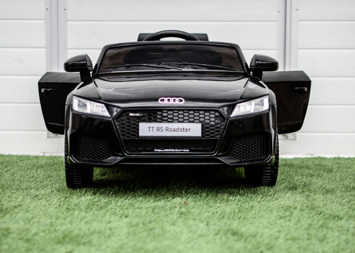 Masinuta electrica pentru copii Audi TT Negru, 2-4 ani [3]