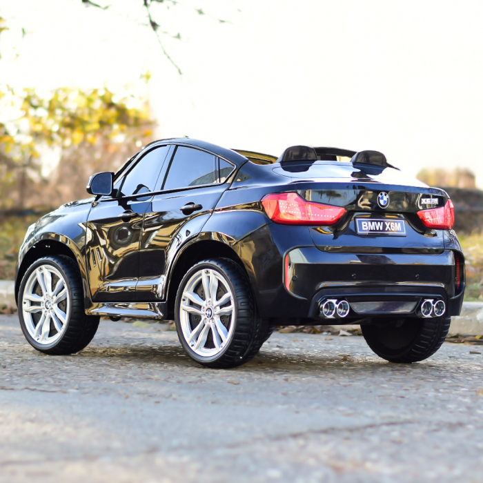 Masinuta electrica BMW X6M neagra, copii 2-8 ani [8]