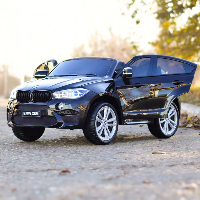 Masinuta electrica BMW X6M neagra, copii 2-8 ani [5]