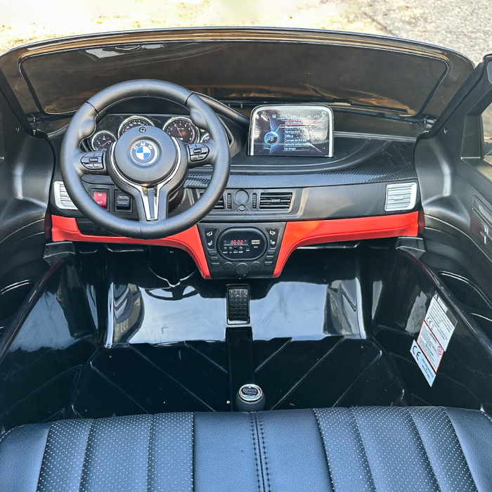 Masinuta electrica BMW X6M neagra, copii 2-8 ani [12]