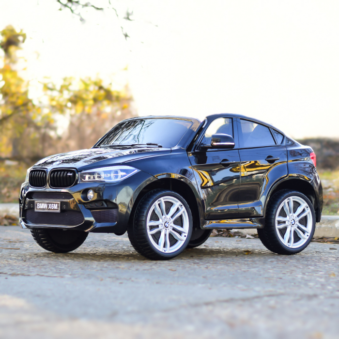 Masinuta electrica BMW X6M neagra, copii 2-8 ani [6]