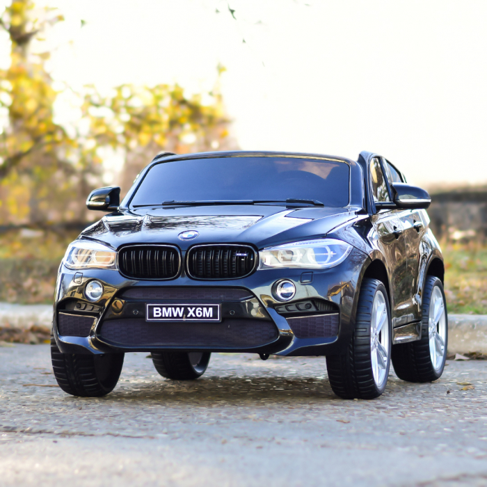 Masinuta electrica BMW X6M neagra, copii 2-8 ani [4]