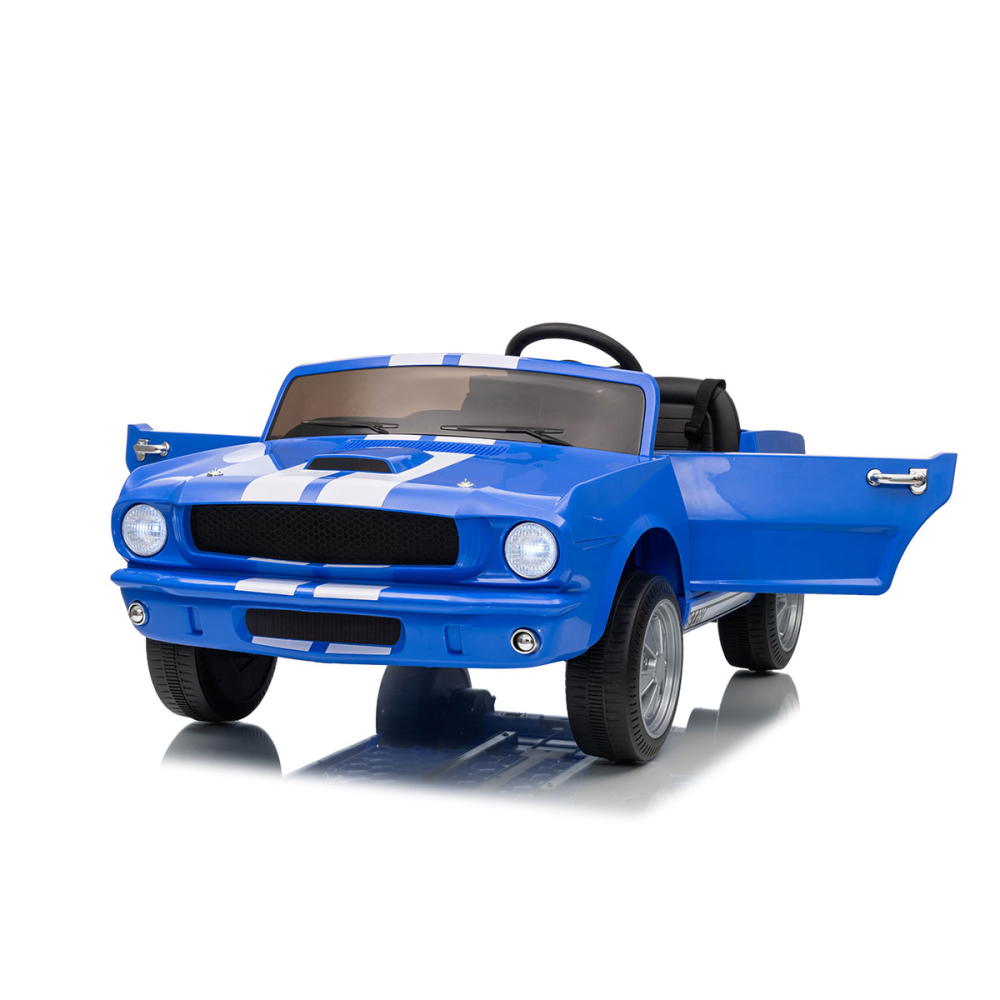 Masinuta electrica pentru 2 copii FORD Shelby GT350 800W 24V PREMIUM, Dark Blue [12]