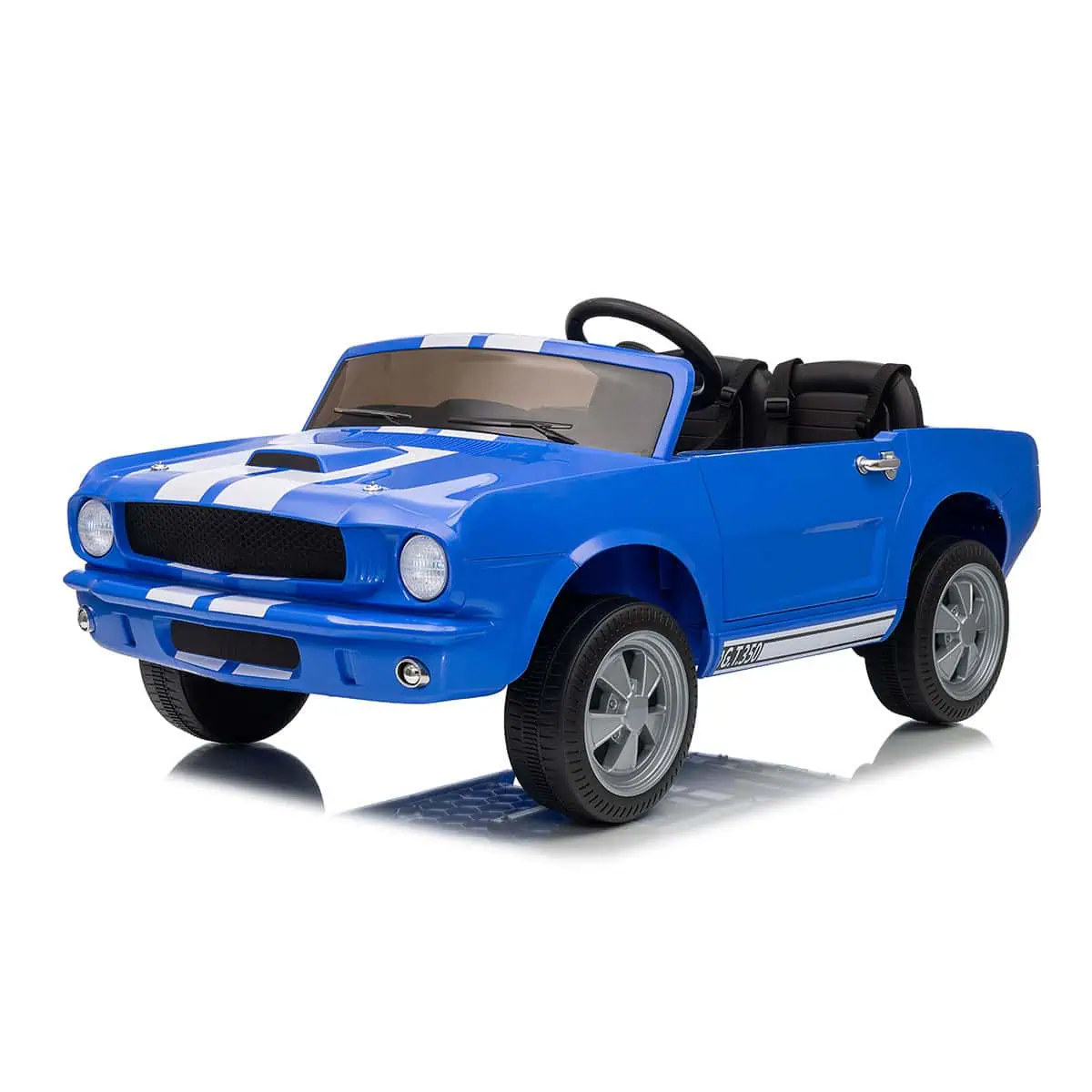 Masinuta electrica pentru 2 copii FORD Shelby GT350 800W 24V PREMIUM, Dark Blue [13]
