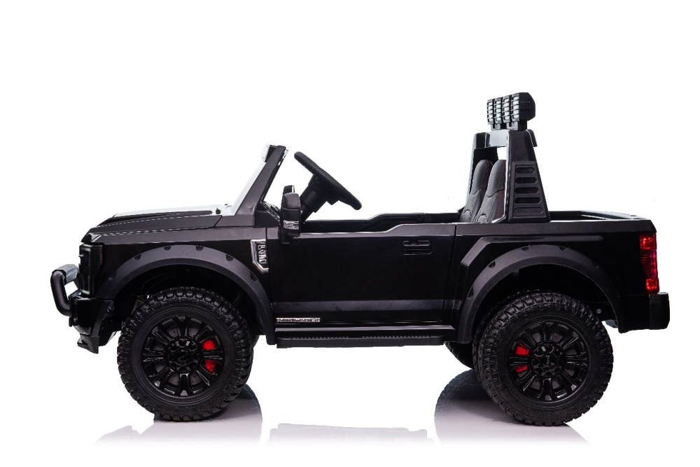 Masinuta electrica pentru 2 copii Ford Super Duty F450 200W 12V standard, culoare neagra [7]
