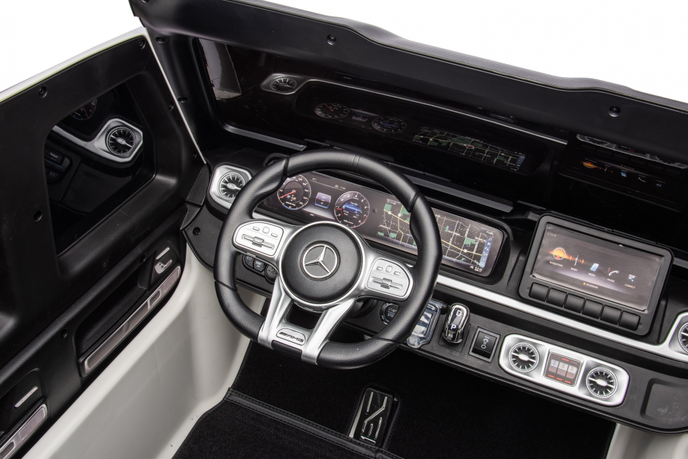 Masinuta electrica pentru 2 copii Mercedes G63, 4x4, 800W [10]