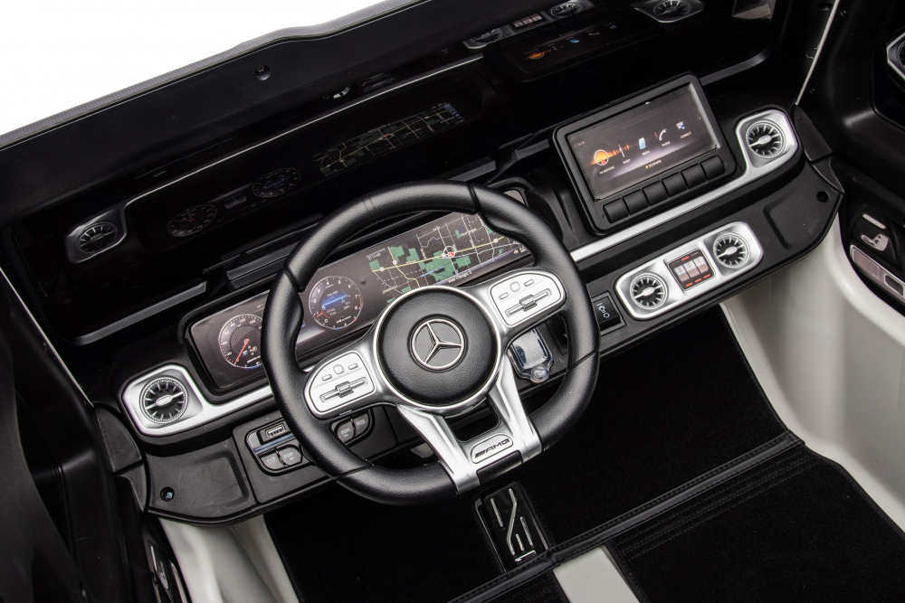 Masinuta electrica pentru 2 copii Mercedes G63, 4x4, 800W [4]