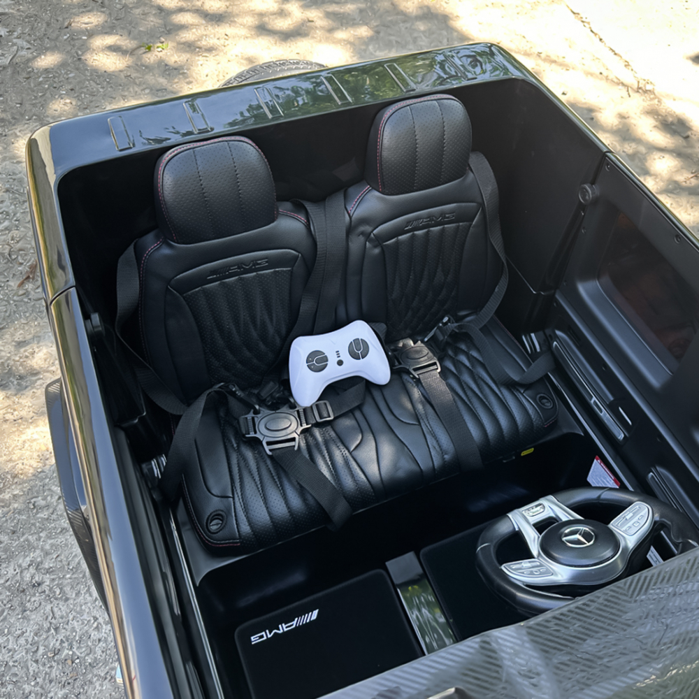 Masinuta electrica pentru 2 copii Mercedes G63, 4x4, 800W [15]