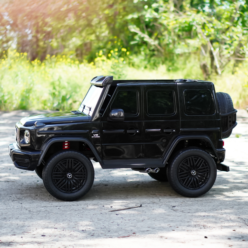 Masinuta electrica pentru 2 copii Mercedes G63, 4x4, 800W [6]