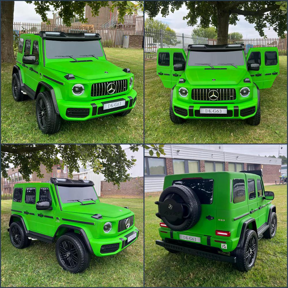 Masinuta electrica pentru 2 copii Mercedes G63, 4x4, 560W [10]