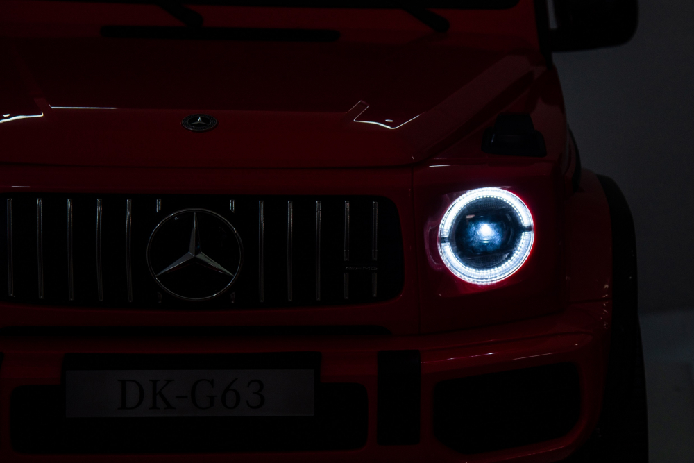 Masinuta electrica Mercedes G63, 2 locuri, 4x4, 800W, rosie [8]