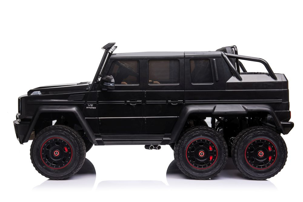 Masinuta electrica 2 copii Mercedes G63 6x6 270W, neagra [6]