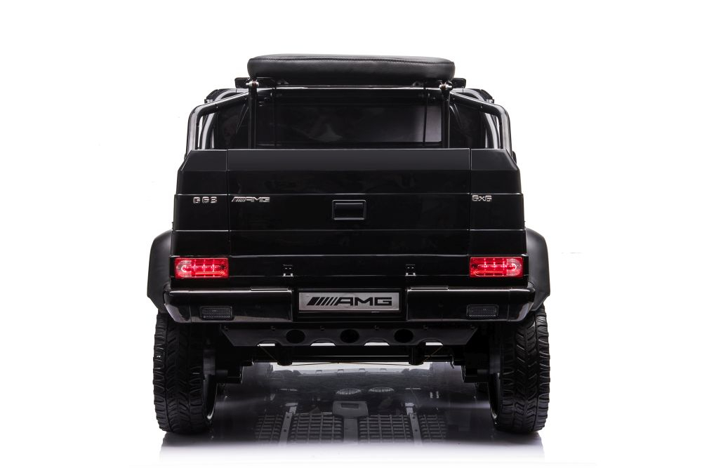 Masinuta electrica 2 copii Mercedes G63 6x6 270W, neagra [5]