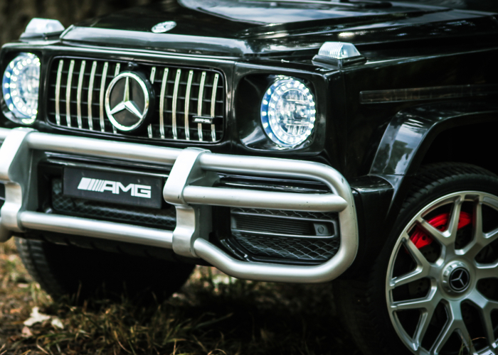Masinuta electrica pentru 2 copii Mercedes G63 XXL 4x4 180W 12V PREMIUM culoare Neagra [10]