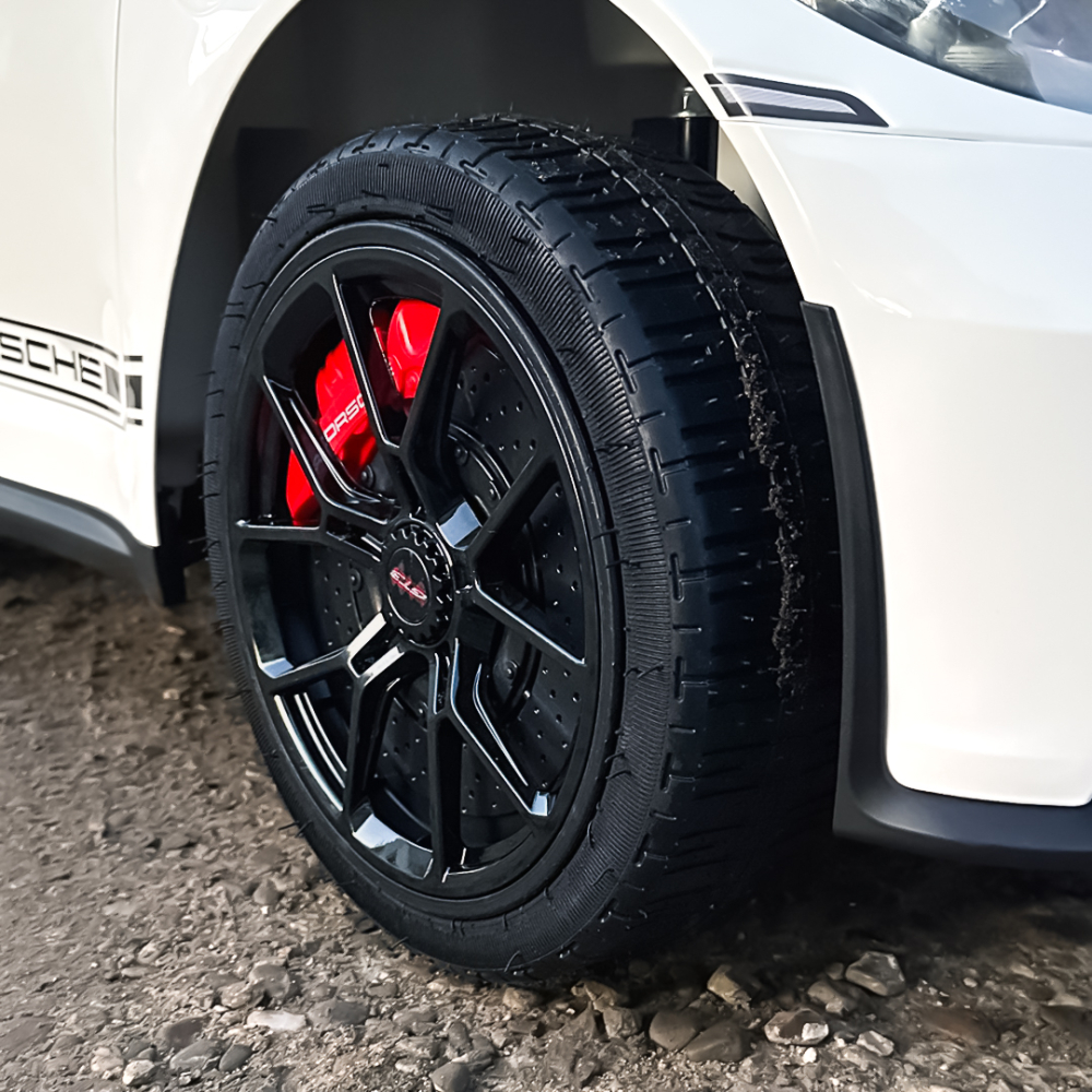 Masinuta electrica pentru 2 copii, Porsche 911 GT3 320W 24V 14Ah premium, culoare alba [20]