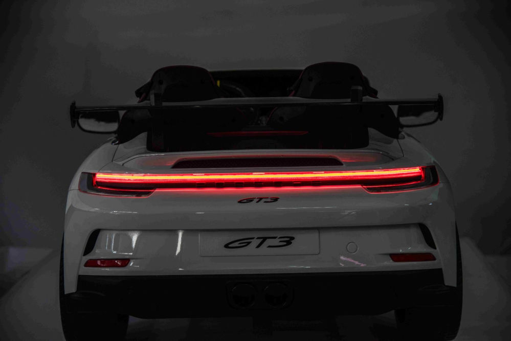 Masinuta electrica pentru 2 copii, Porsche 911 GT3 320W 24V 14Ah premium, culoare alba [19]