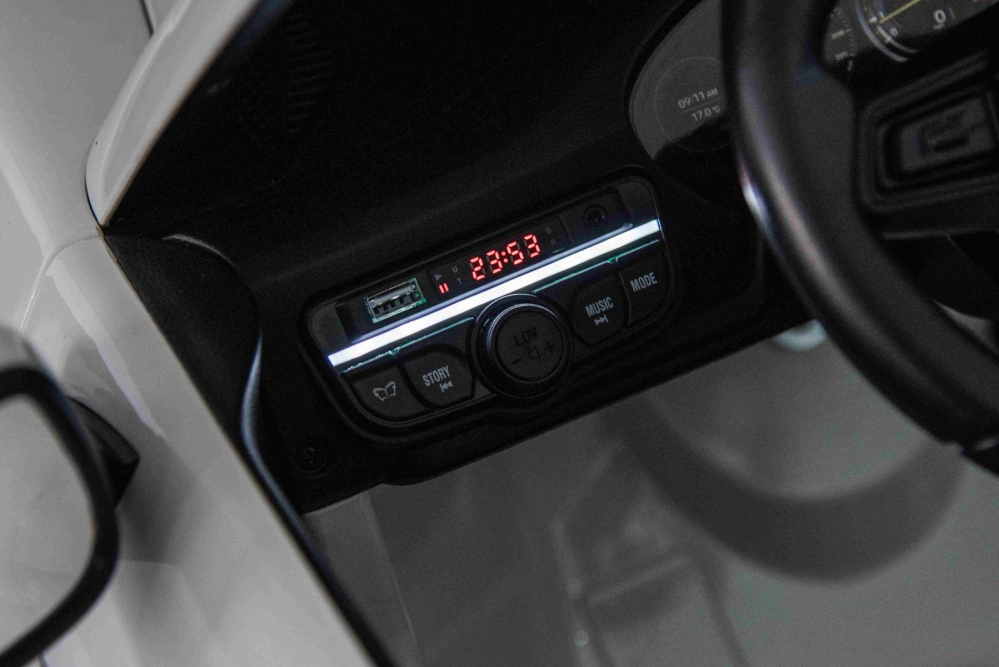 Masinuta electrica pentru 2 copii, Porsche 911 GT3 320W 24V 14Ah premium, culoare alba [20]