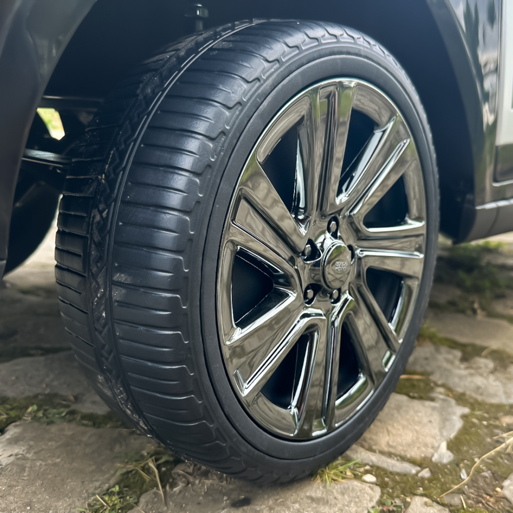 Masinuta electrica pentru 2 copii Range Rover 4x4 160W 12V 14Ah Premium, culoare neagra [18]
