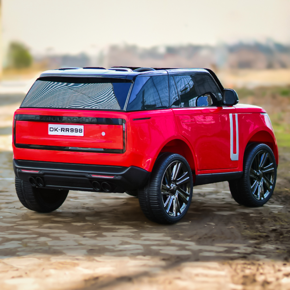 Masinuta electrica pentru 2 copii Range Rover 4x4 160W 12V 14Ah Premium, culoare rosie [12]