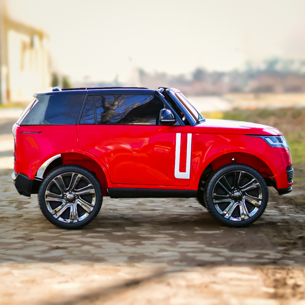Masinuta electrica pentru 2 copii Range Rover 4x4 160W 12V 14Ah Premium, culoare rosie [14]
