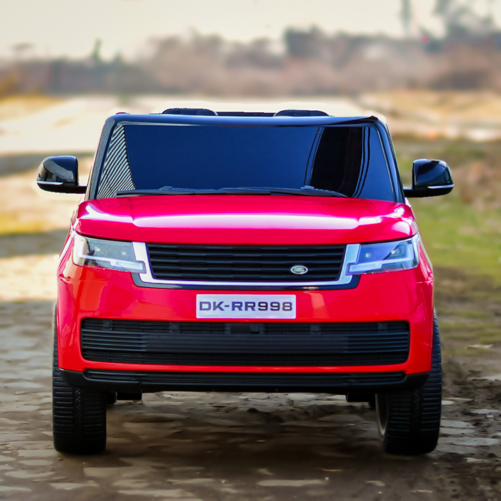 Masinuta electrica pentru 2 copii Range Rover 4x4 160W 12V 14Ah Premium, culoare rosie [3]