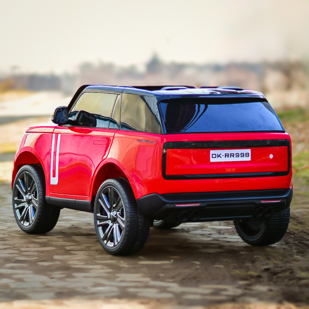 Masinuta electrica pentru 2 copii Range Rover 4x4 160W 12V 14Ah Premium, culoare rosie [10]