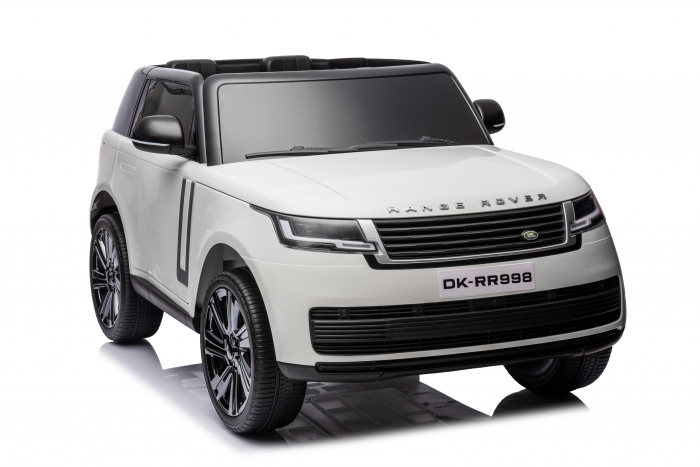 Masinuta electrica pentru 2 copii Range Rover 4x4 160W 12V 14Ah Premium, culoare alba [11]