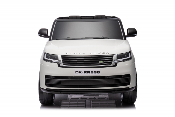 Masinuta electrica pentru 2 copii Range Rover 4x4 160W 12V 14Ah Premium, culoare alba [2]