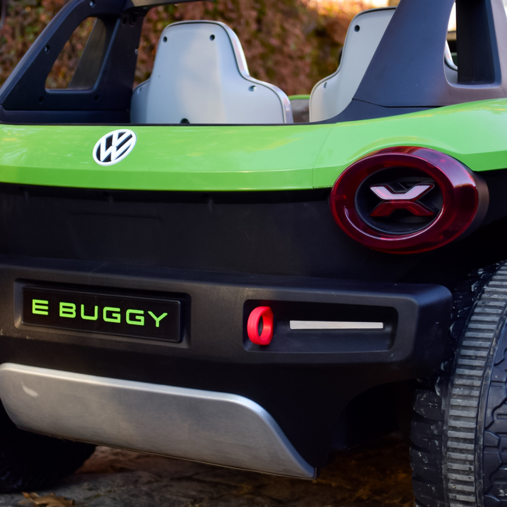 Masinuta electrica pentru 2 copii VW ID Buggy 90W 12V, culoare verde [9]