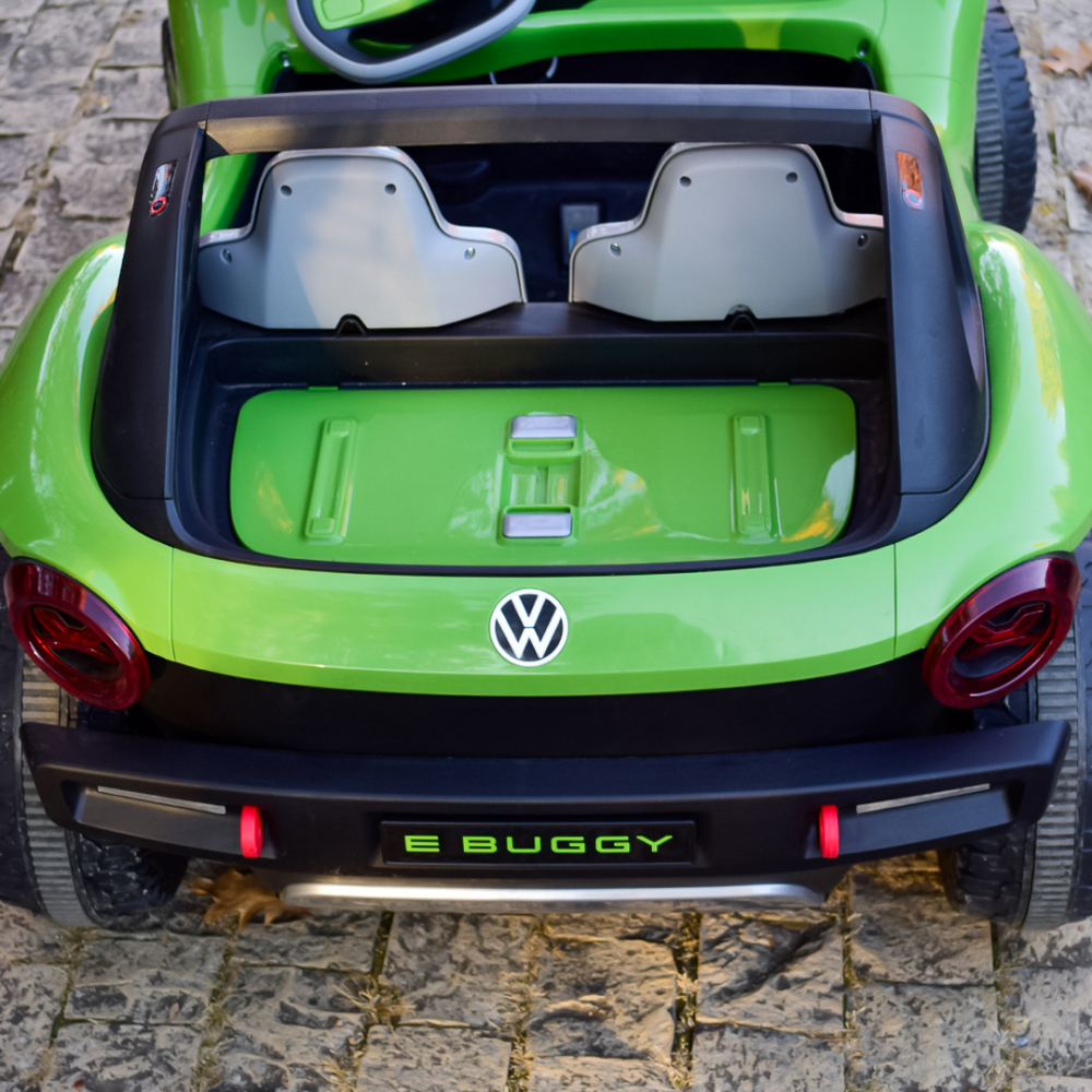 Masinuta electrica pentru 2 copii VW ID Buggy 90W 12V, culoare verde [11]