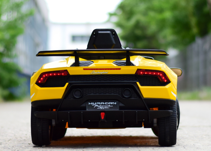 Masinuta electrica copii 2-5 ani Lamborghini Huracan 4x4, galbena [5]