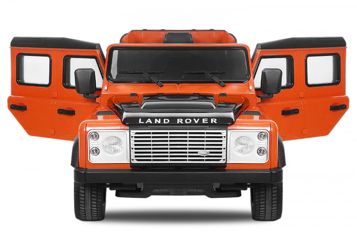 Masinuta electrica pentru copii Land Rover Defender Portocaliu [2]