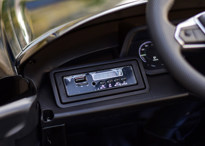 Masinuta electrica pentru copii Audi E-tron GT 60W 12V, culoare negru [10]