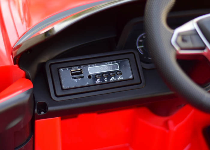 Masinuta electrica pentru copii Audi E-tron GT 60W 12V, culoare rosie [13]