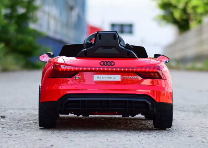 Masinuta electrica pentru copii Audi E-tron GT 60W 12V, culoare rosie [9]