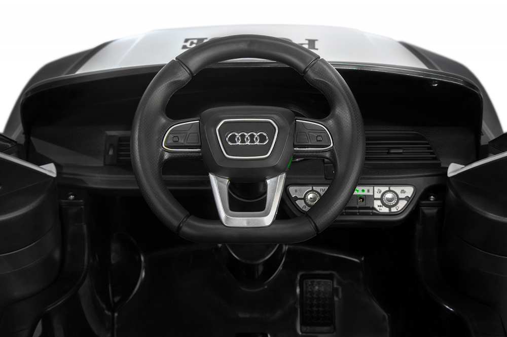 Masinuta electrica de politie Audi Q5 90W 12V 7Ah echipata PREMIUM #Police [8]