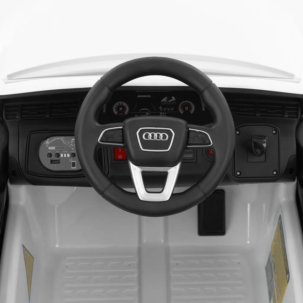 Masinuta electrica pentru copii Audi Q7 90W 12V 10Ah standard, culoare alba [5]