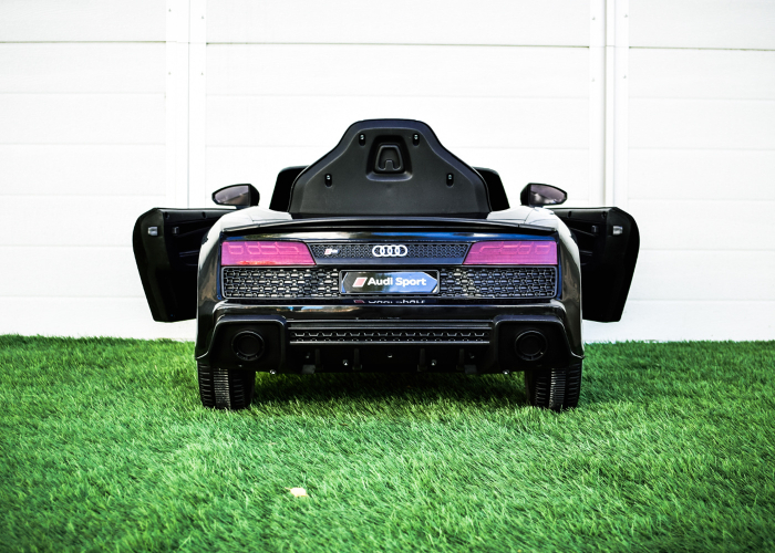 Masinuta electrica pentru copii Audi R8 Spyder 70W 12V, Bluetooth, culoare negru [10]